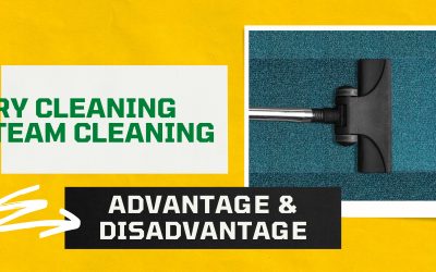 Dry Cleaning & Steam Cleaning – Advantage & Disadvantages